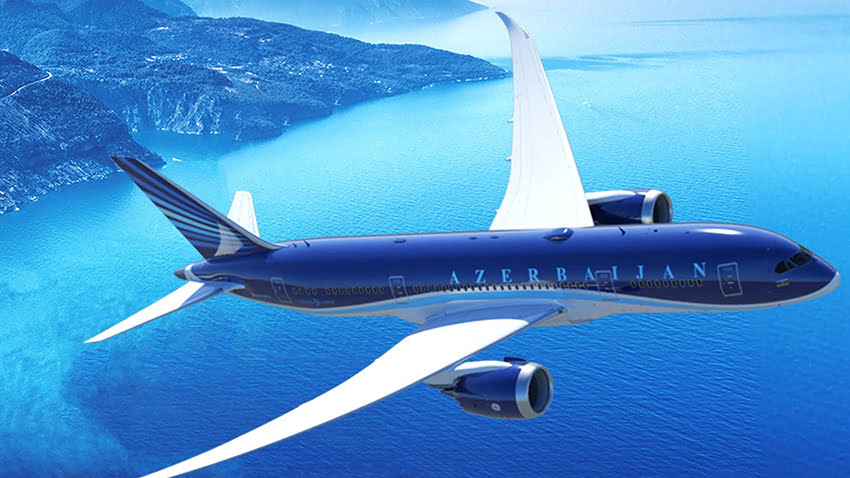 Azerbaijan Airlines Airplane