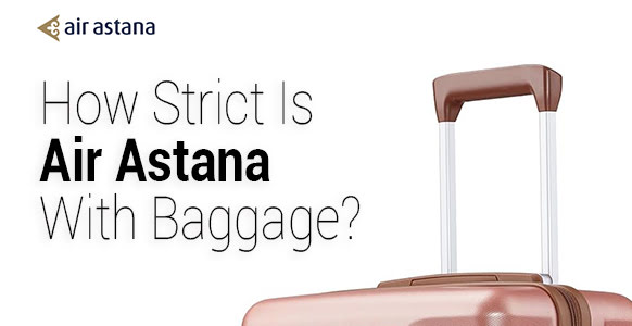 Air Astana with baggage
