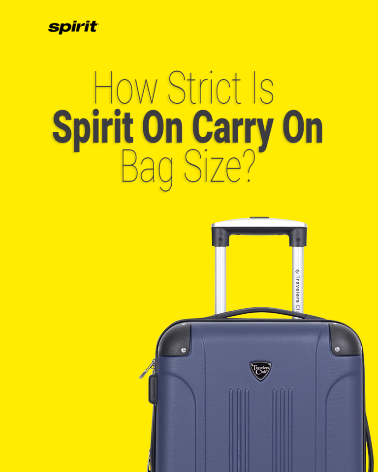 How Strict Spirit Airlines Carry-on Size? 2026 Update