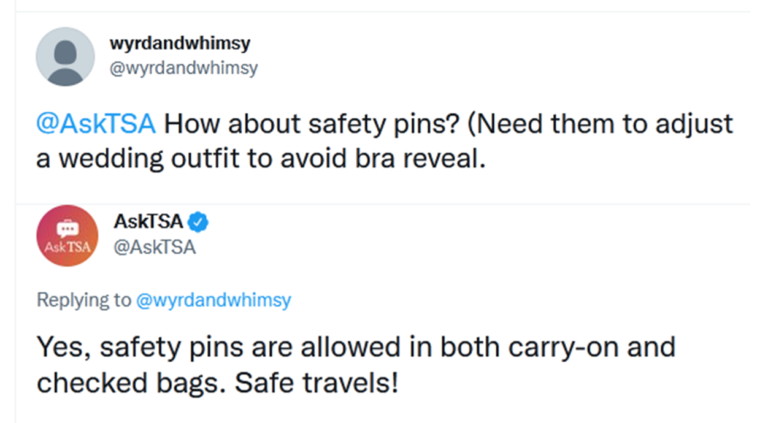 Can You Bring Safety Pins On a Plane? 2026