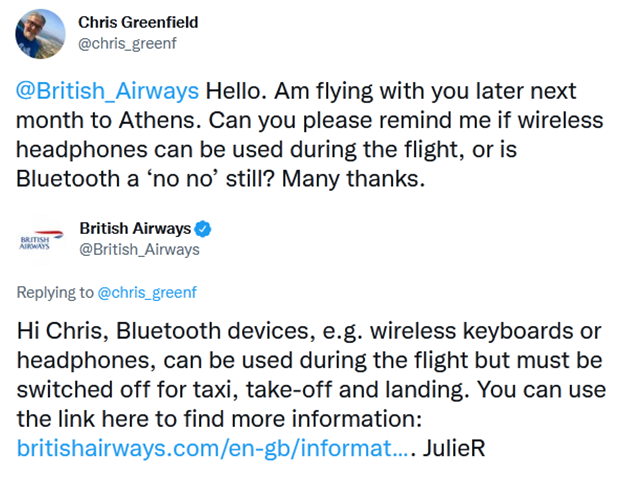 Use Bluetooth On a Plane-13