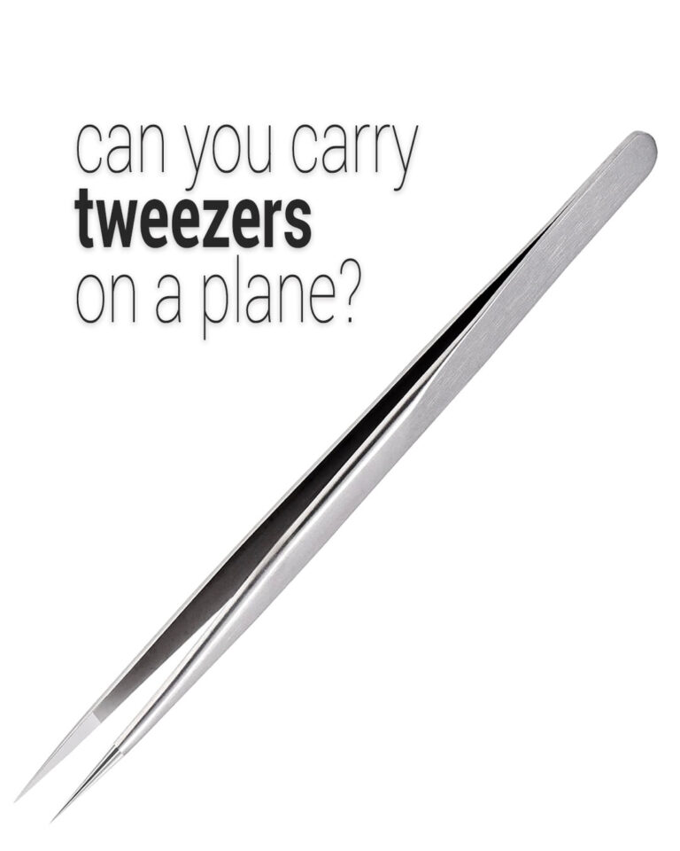Illustration of Can You Bring Tweezers On A Flight To Uk