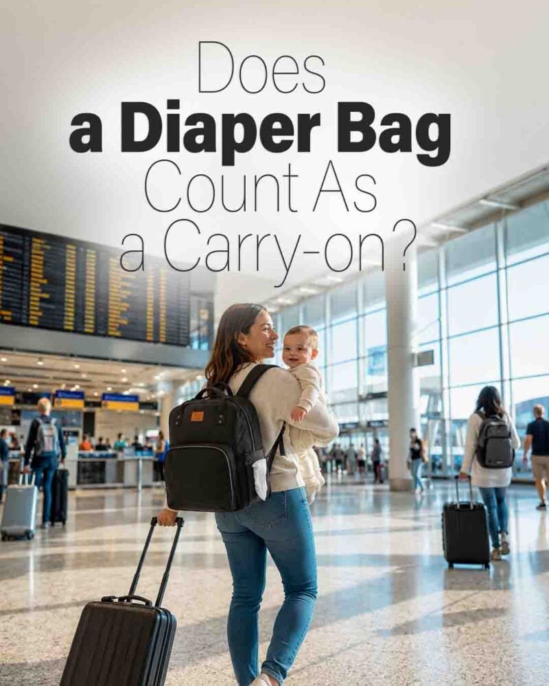 Do Major U.S. Airlines Allow a Diaper Bag as an Extra Item?