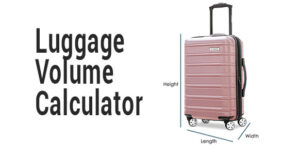 Luggage Volume Calculator